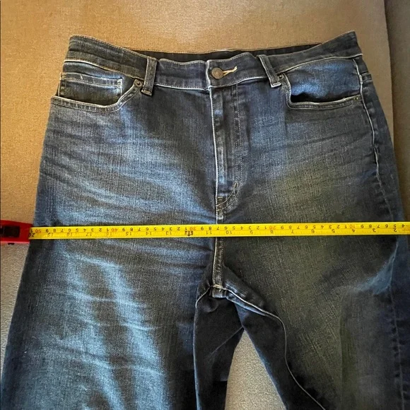 Uniqlo jeans high rise wide cropped Size 29 - Picture 3 of 11